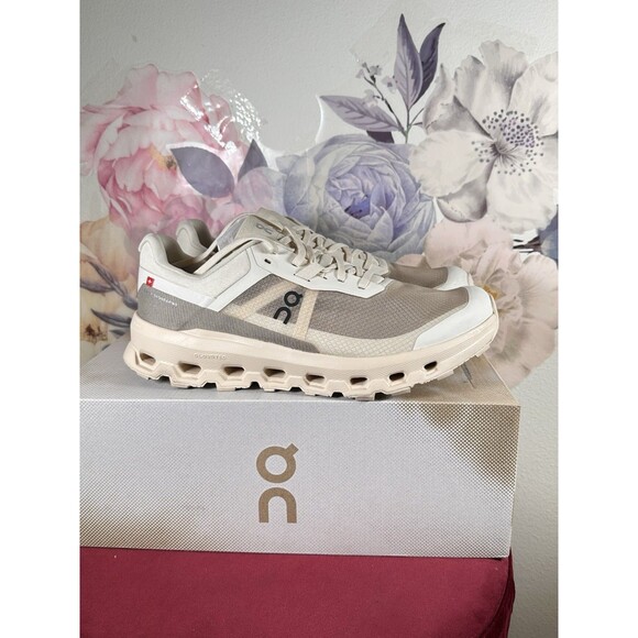 On Cloudvista Sneaker in Cream & Desert - Picture 5 of 10